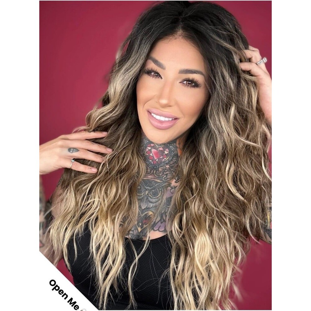 Rebel Gypsy new “Fight like that” Human hair blend wig